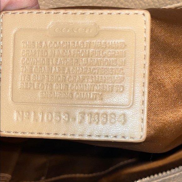 EUC Authentic Y2K Vintage Coach Penelope Leather Handbag 10.5X14.5 - Picture 5 of 6